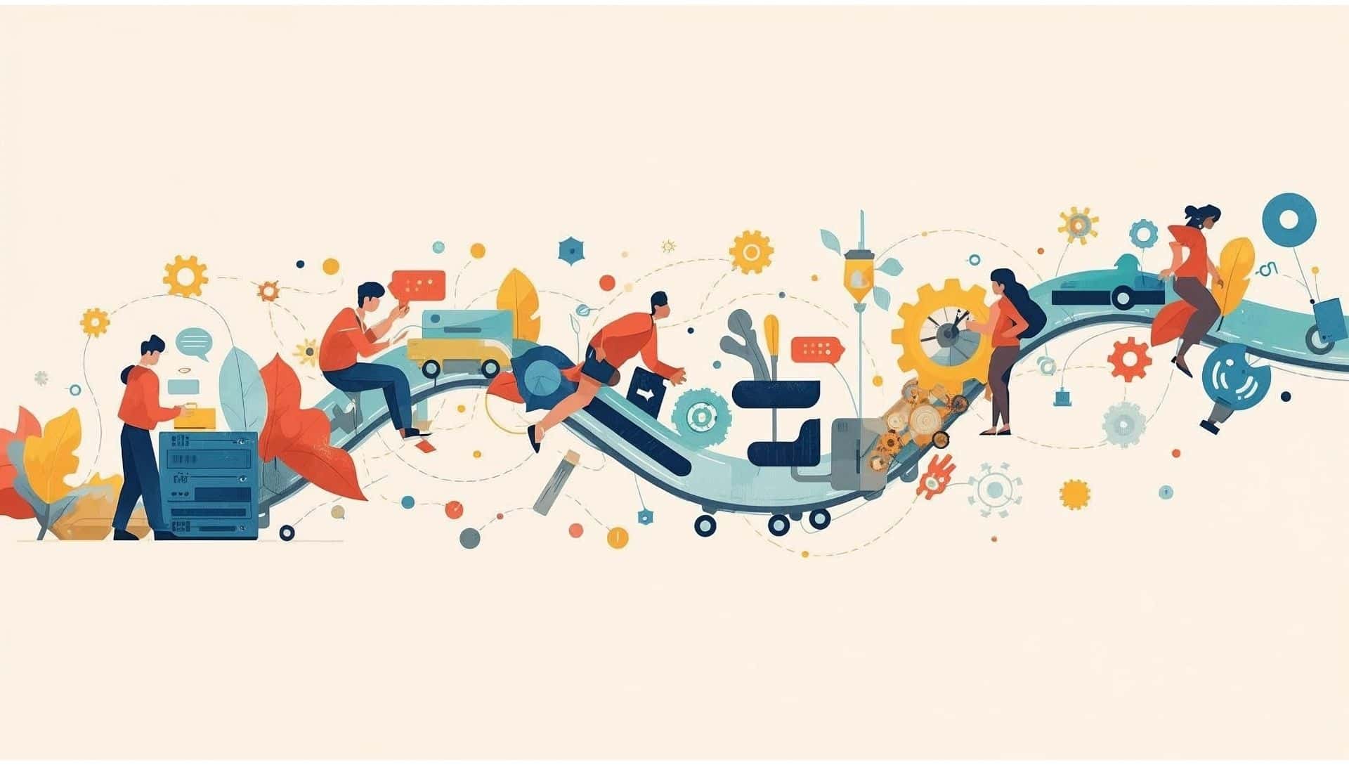 Operations Management Fundamentals : Flow of Work Explained for Beginners